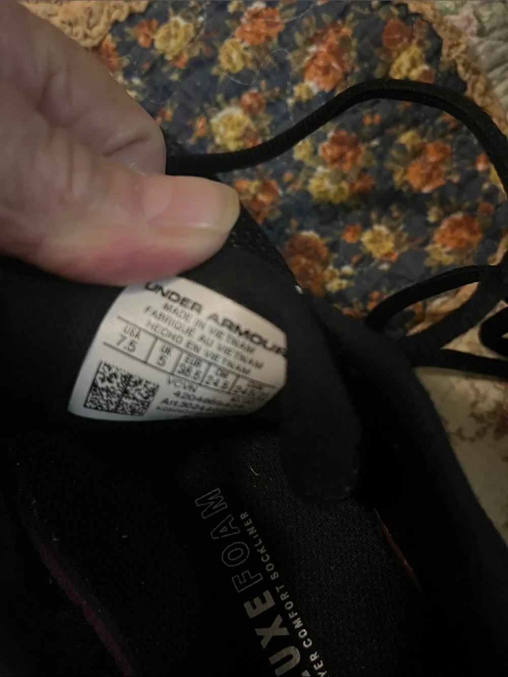 Under Armour charged rogue sneakers